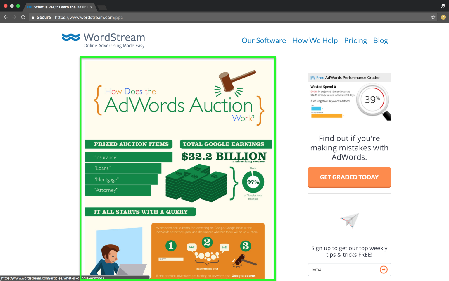 adwords editor lets users do all except