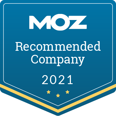 2021 Moz Recommended Company