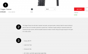 The Product Description Page