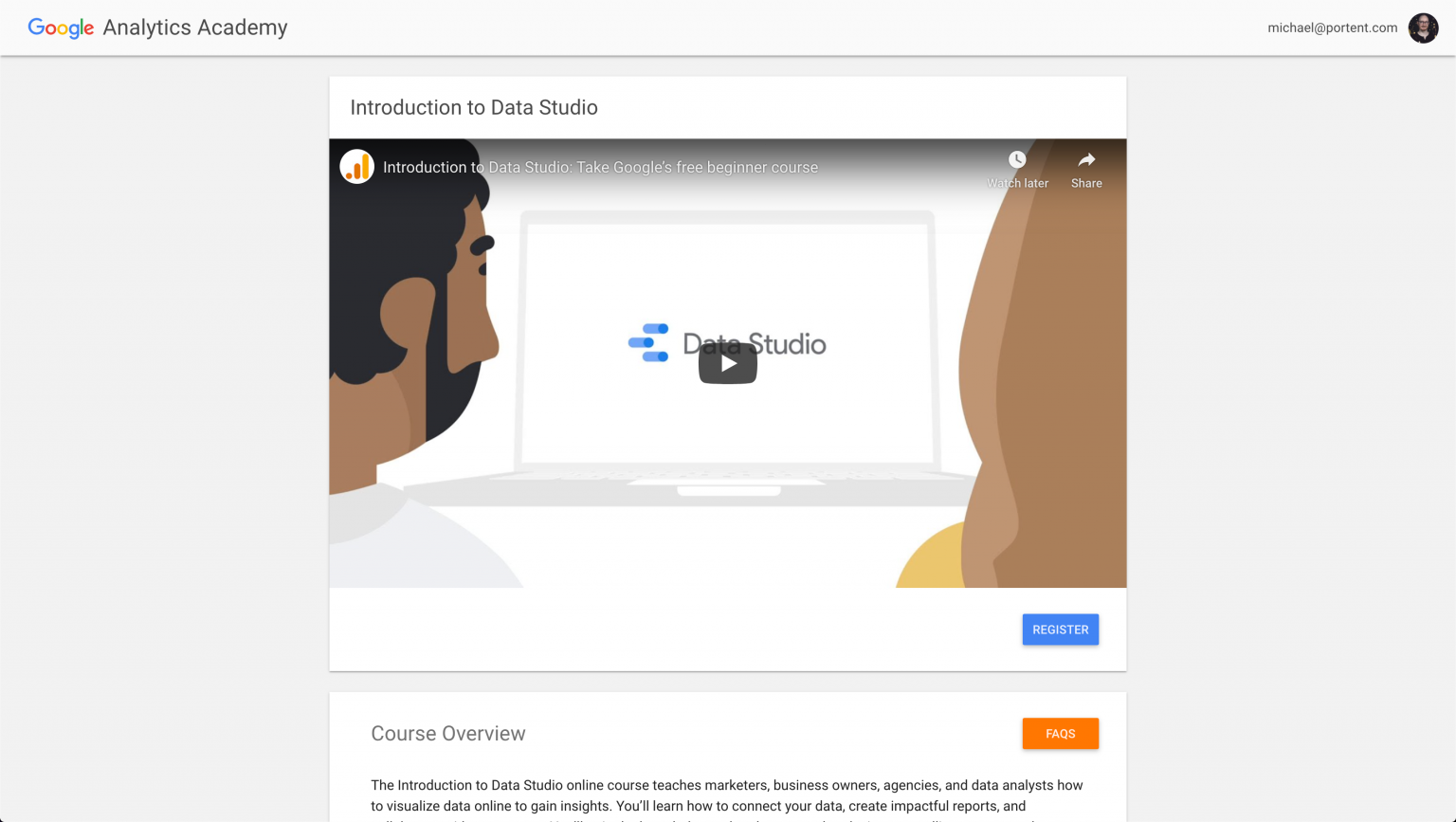 Getting Started with Google Data Studio - Portent